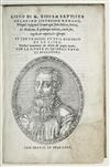 PALATINO, GIOVANNI BATTISTA. Libro . . . Nelqual sinsegna à Scriver ogni sorte lettera, Antica & Moderna.  1561